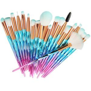 20pc Gradient Color High Quality Cosmetic  Brush